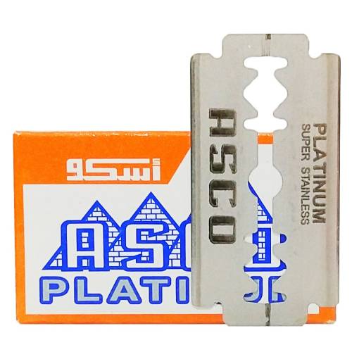 Asco Platinum Tıraş Bıçağı 1 Kutu / 5 Jilet - 0