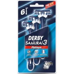 Derby Samurai3 6'li Kullan-At Tıraş Bıçağı