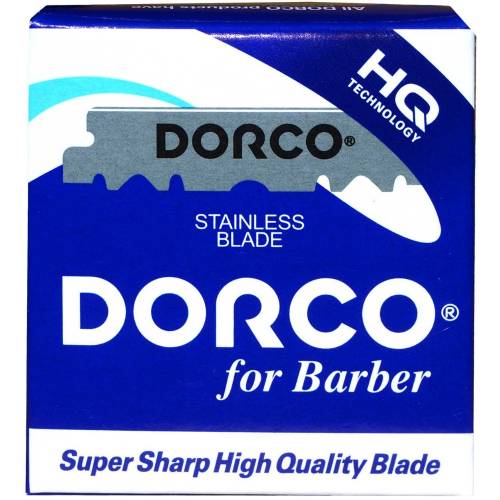 Dorco Tek Taraflı Ustura Jileti 1 Paket 100 Adet Berber Tıraş Bıçağı - 0