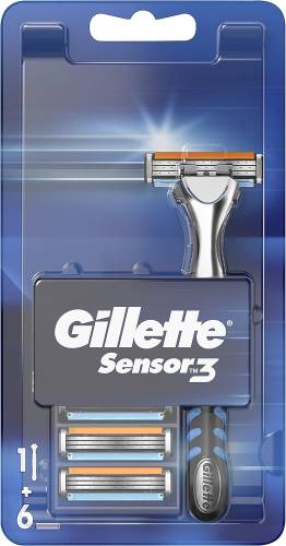 Gillette Sensor3 Tıraş Bıçağı 6 Yedekli - 0