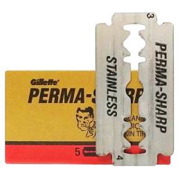 Perma-Sharp Stainless Tıraş Bıçağı 1 Kutu / 5 Adet Jilet