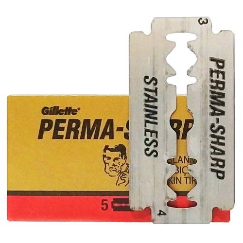 Perma-Sharp Stainless Tıraş Bıçağı 1 Kutu / 5 Adet Jilet - 0