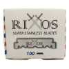 Rixos Super Stainless Berber Ustura Tıraş Bıçağı 1 Paket/100 Adet Yarım Jilet - Thumbnail (1)