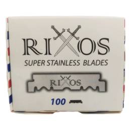 Rixos Super Stainless Berber Ustura Tıraş Bıçağı 1 Paket/100 Adet Yarım Jilet
