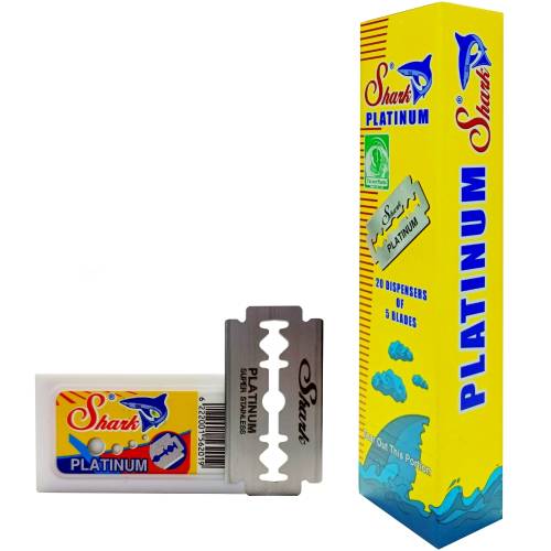 Shark Platinum Tıraş Bıçağı 1 Paket/100 Adet Jilet - 0