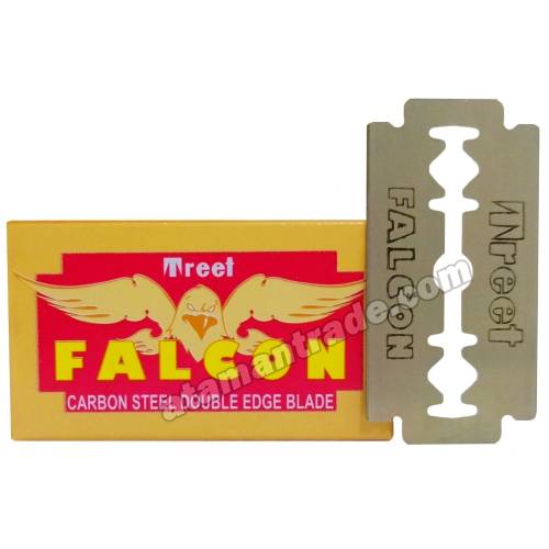 Treet Falcon Carbon Steel Tıraş Bıçağı 1 Kutu / 10 Adet Jilet - 0