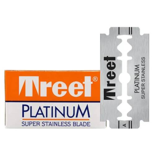 Treet Platinum Super Stainless Tıraş Bıçağı 1 Kutu / 5 Adet Jilet - 0