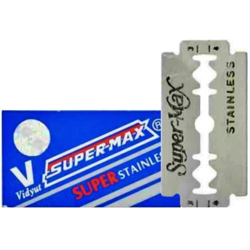 Vidyut Super-Max Super Stainless Tıraş Bıçağı 1 Kutu / 10 Adet Jilet - 0