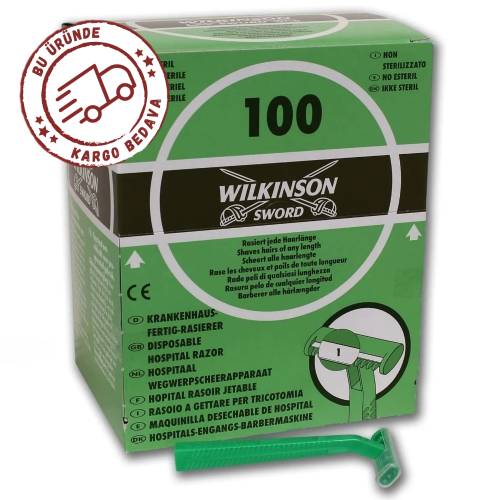 Wilkinson Banyo Vücut Tıraş Bıçağı 100 Adet - 0