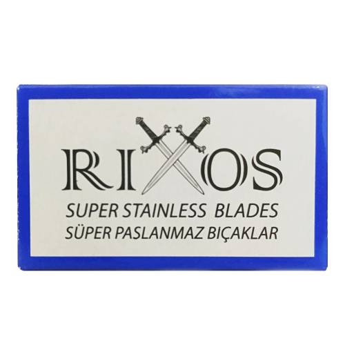 RIXOS Super Stainless Blades 1 Paket/100 Adet Tıraş Bıçağı - Tüm Jilet - 2