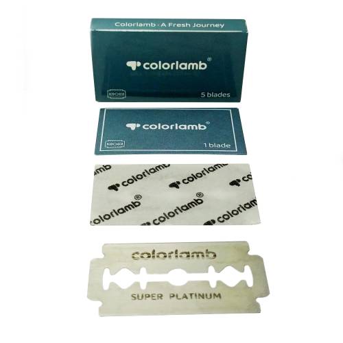 Colorlamb Super Platinum Tıraş Bıçağı 1 Kutu / 5 Adet Jilet - 1
