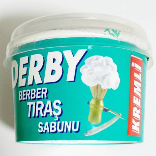 !!OUTLET!! Derby Kremli Berber Tıraş Sabunu Kasede 140 Gram - 1