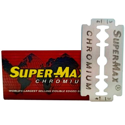Supermax Chromium Tıraş Bıçağı 1 Kutu / 5 Adet Jilet - 0